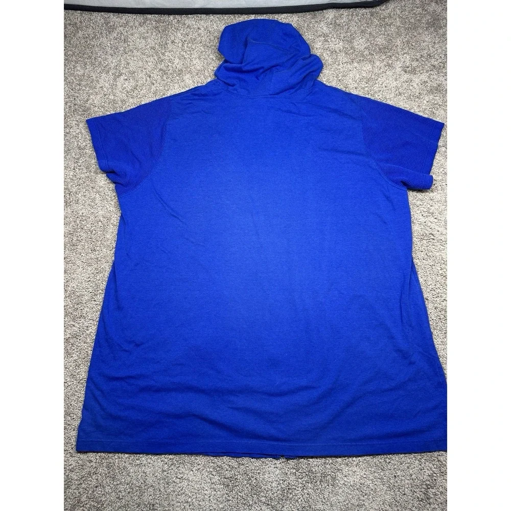 Cover Ups Jordan Taylor Swim Suit CoverUp 3XL Blue Zipper Pockets Hooded Beach